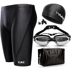 Zwemset Heren – Zwembroek, Zwembril & Badmuts – Inclusief Tas