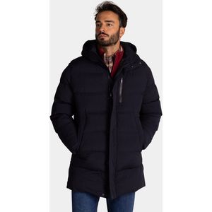 NZA - Blauwe gewatteerde jas