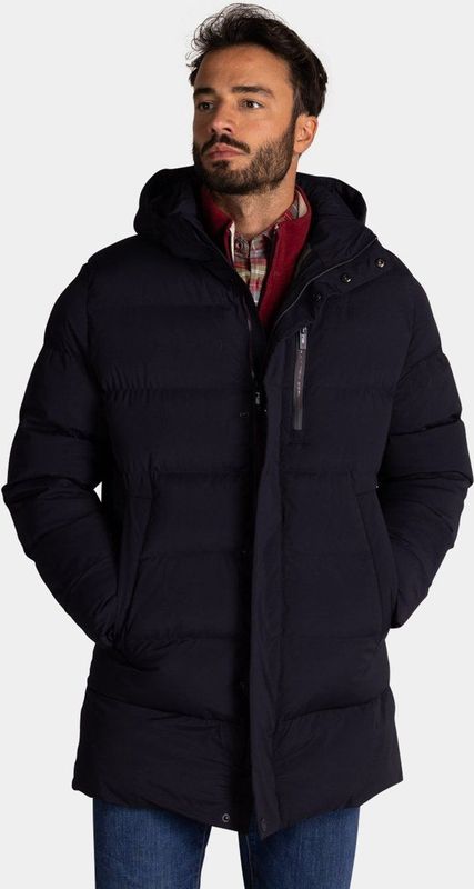 NZA - Blauwe gewatteerde jas