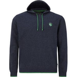 Charles Colby +FIT Collectie hoodie EARL HICKEN Plus Size donkerblauw