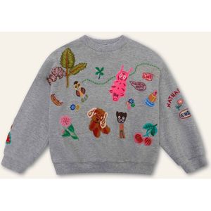 Oilily - Hoki sweater - Grijs - 104/4yr