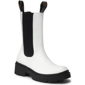 Guess Dames Lori Hoge Witte Laarzen - Modieus & Comfortabel (EU 40)