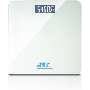 Precisieweegschaal voor Personen tot 180 kg - Digitale Glasweegschaal voor Nauwkeurige Gewichtscontrole