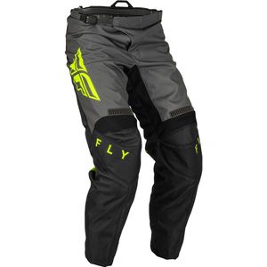 Fly Racing - F-16 Motorbroek - Zwart - 600D Polyester - Comfortvoering van Mesh