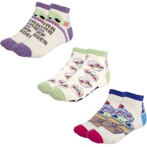 Sokken The Mandalorian Uniseks 3 paar Multicolour