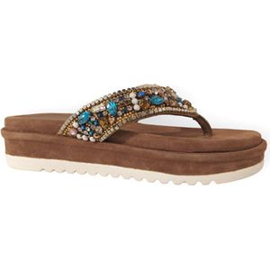 Laura Vita Slipper Dicezeo 9546 Camel