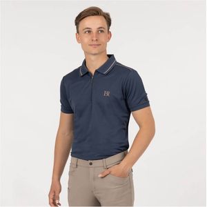 BR Poloshirt Collin Heren Navy Sky - M