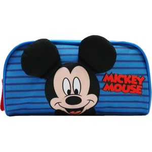 Disney Etui Mickey Mouse 21 X 10 Cm Blauw