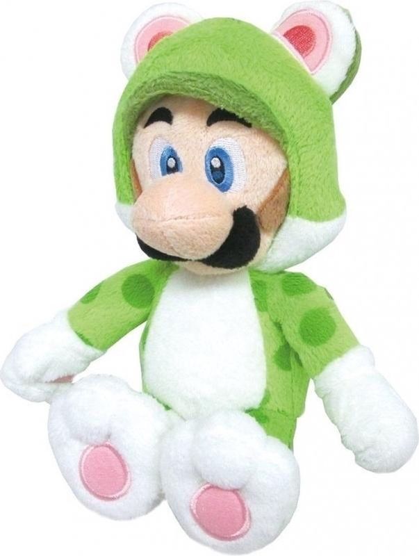 Nintendo - Plush Cat Luigi 25cm
