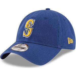 New Era - Dad Cap - Seattle Mariners MLB Core Classic Blue 9TWENTY Adjustable Cap