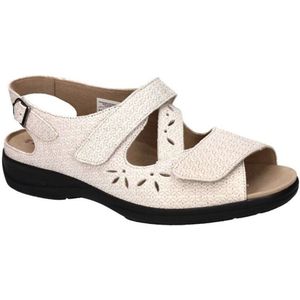Solidus -Dames - off-white/ecru/parel - sandalen - maat 40.5