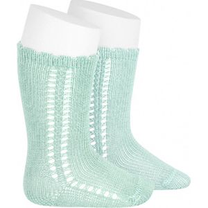 Cóndor Kniekous Cotton Strik | 2569/2 | Pastel Groen | 6-12 mnd | maat 0