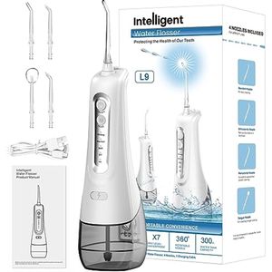 Draadloze Waterflosser met 4 Reinigingsmodi - Waterdicht en Oplaadbaar