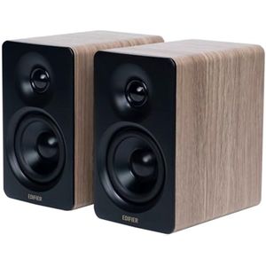 Compacte Bluetooth 2.0 Luidsprekers met Houten Uiterlijk