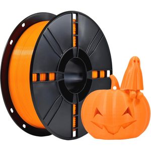 Haal het beste uit uw 3D-printprojecten met duurzaam 1,75 mm PLA+ filament - 1KG oranje spoel