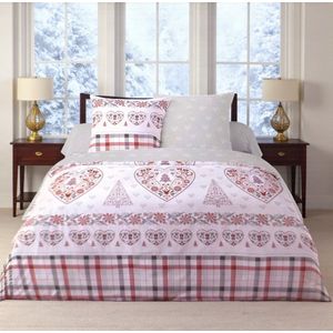 Dekbedovertrek - Winter - 240 x 220 cm - Flanel - Satimolo