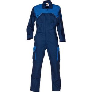 Werkoverall Ballyclare Unisex Classics D15 Duo Coverall Stuttgart Navy Royal Blue-Maat 46