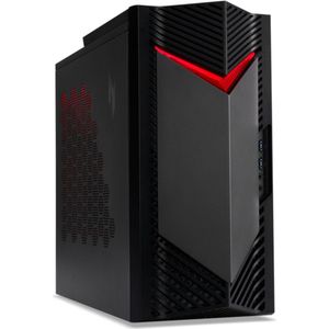 Acer Nitro N50-130 A7X7607 Gaming PC - Ryzen 5 - Radeon 7600 - 1 TB SSD - 16 GB RAM - Zwart