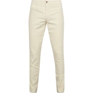 Suitable Chino Plato Corduroy Off White