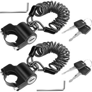 Helmslot - Helm slot - Helmslot motor - Slot voor helm - Scooterhelm - Fietshelm - Motorhelm - Sterk! - Must have voor uw helm!