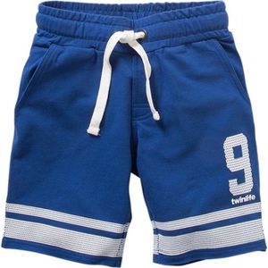Twinlife sweat short maat 164 cobalt blauw