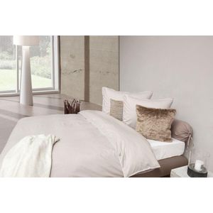 Heckett & Lane Candace Dekbedovertrek - Tweepersoons - 200x200/220 cm - Zilver