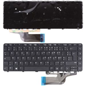 Notebook Toetsenbord (Azerty Layout/Frans) geschikt voor o.a. HP Probook 430-G3 / 440-G3 Series - P/N: 840801-001