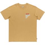 Billabong - T-shirt Twin Fin - Kaki - Korte Mouwen - 100% Katoen