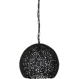 Light & Living Hanglamp Sinula - Zwart - Ø39cm - Modern - Hanglampen Eetkamer, Slaapkamer, Woonkamer