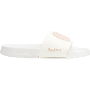 Pepe Jeans - PLS70159 - Sliders - Groen - Klassieke Teenslippers