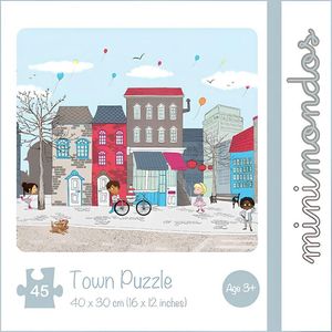 Puzzel Stad 45-delig - Minimondos