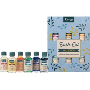 Kneipp Geschenkset - Badolie - Cadeauverpakking - Giftset - Vegan - Inhoud 6 x 20 ml