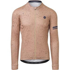 AGU Splatter Fietsshirt Lange Mouwen Trend Heren - Leather - S