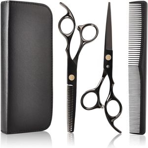 Zylo® Kappersset - Professionele Kappenset - Set voor Mannen en Vrouwen - 22x9x3cm - Zwart