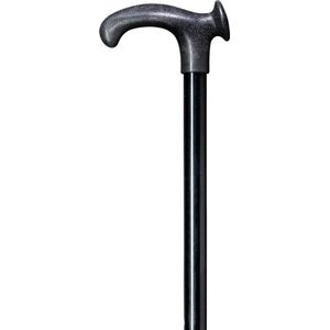 Gastrock Verstelbare wandelstok - Zwart - Relax-grip - Linkshandig - Ergonomisch handvat - Verstelbaar - Lengte 76 - 99 cm - Aluminium - Gewicht 295 gram - Diameter wandelstok 18 mm - Wandelstokken - Voor heren en dames - Anatomische wandelstok
