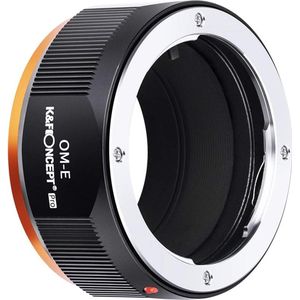 K&F Concept - Geüpdatete Lensadapter voor Olympus-camera's - Hoogwaardige Compatibele Adapter - Fotografie Accessoire - K&F Concept