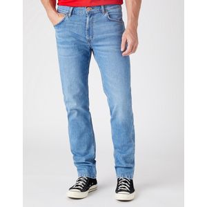 Wrangler - Greensboro - Heren Regular-fit Jeans - Mid Term