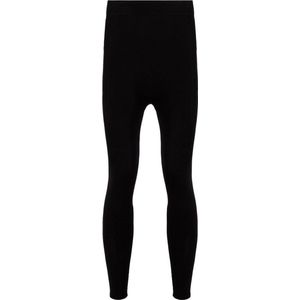 Megmeister Fietsbroek lang zonder bretels Heren Zwart - Eco Merino Tights Black Men - L/XL