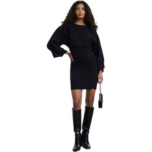 Trendyol Beige Mini Breiwerk Bolero-Jurk Set Twoaw25El00056