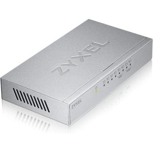 8-poorts Gigabit Ethernet-switch voor gaming en media met levenslange garantie