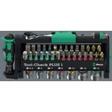 Wera - Tool-Check PLUS - 39-delig Bitset - Groen - Ergonomisch Ontwerp