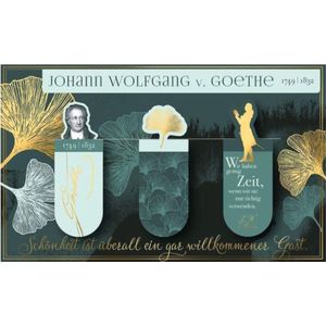 Moses Magnetische Boekenleggers Goethe 6 cm 3 Stuks