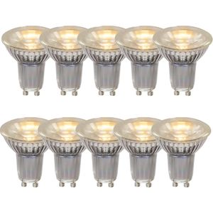 Lucide Bulb LED lamp 2700K GU10 5W 5cm transparant - set van 10
