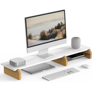 Monitorstandaard verhoger, metalen computerstandaard - Dual Monitor Stand Riser