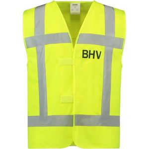 Tricorp Veiligheidsvest RWS BHV - Workwear - 453006 - Fluor Geel - maat XL