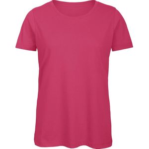 B&C Organic Cotton Inspire Crew Neck T-shirt / Woman CGTW043 - Fuchsia - M