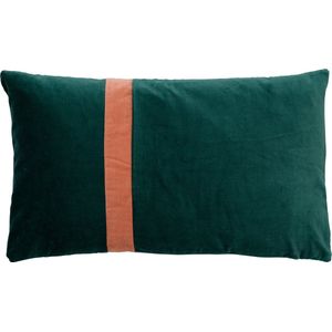 Dutch Decor PIPPA - Sierkussen velvet Sagebrush Green 30x50 cm - groen - Inclusief binnenkussen