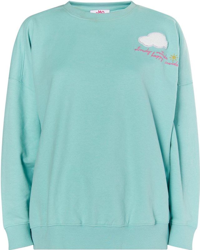 myMo - Sweatshirt - Zacht Katoen - Met Applicatie