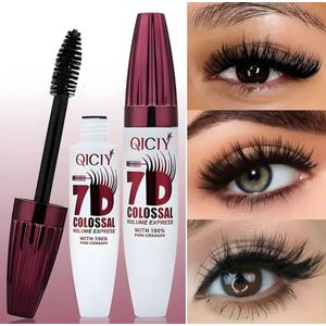 7D Mascara zwart – Colossal Volume Express – Met 100% Collageen – Extra Volume & Krul