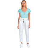 Pepe Jeans Hazel Broek Wit M Vrouw